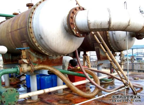 电厂锅炉化学清洗的现场